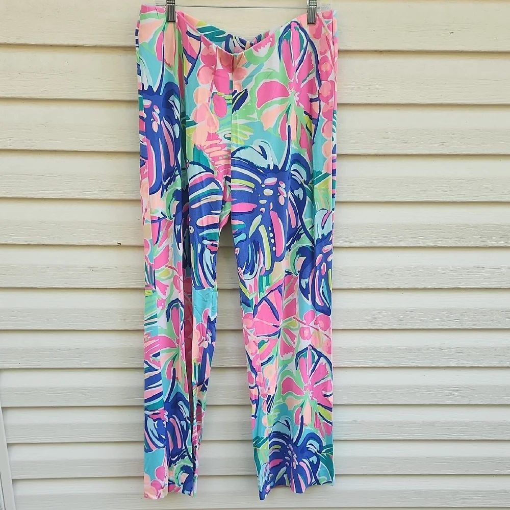 Lily Pulitzer Georgia May Palazzo Pants - Picture 2 of 6